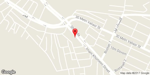 موقعیت باطری سازی سیستم های انژکتوری محمدرضا روی نقشه