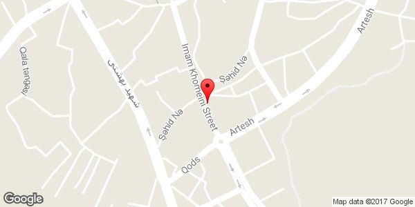 موقعیت تعمیرگاه موتور سیکلت نوری روی نقشه