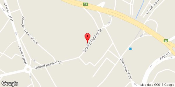 موقعیت تکنو سیستم رضا روی نقشه