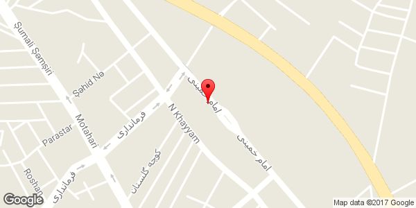 موقعیت اداره راهداری و حمل و نقل جاده‌ای شهرستان میانه روی نقشه