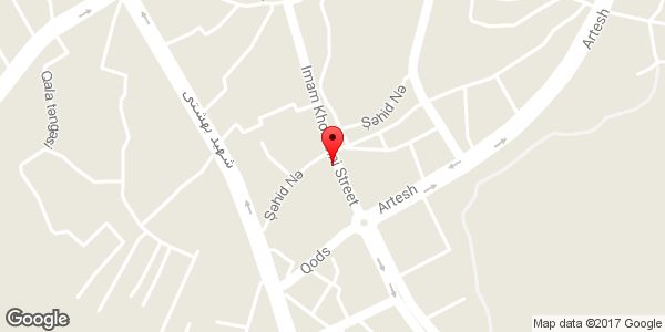 موقعیت فرش فروشی کریمی روی نقشه