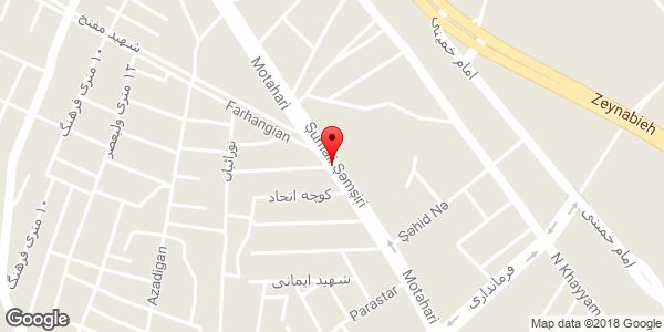 موقعیت خیابان خیام شمالی روی نقشه