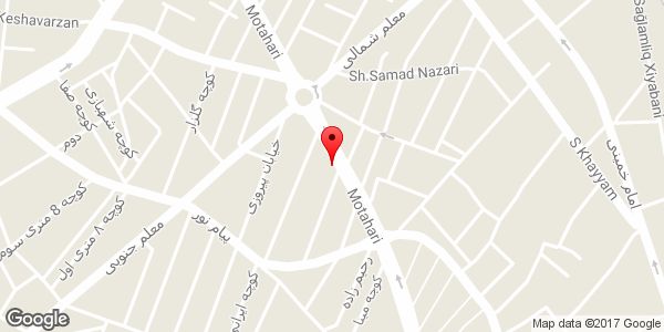 موقعیت گالری کادوئی موسوی روی نقشه