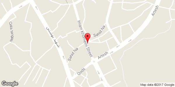 موقعیت فروشگاه حاج حسینعلی کبیری روی نقشه