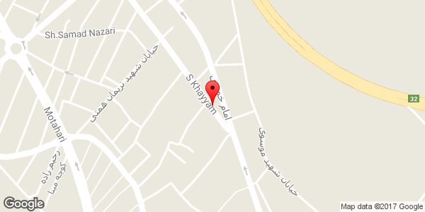 موقعیت ظروف یکبار مصرف صالحی روی نقشه