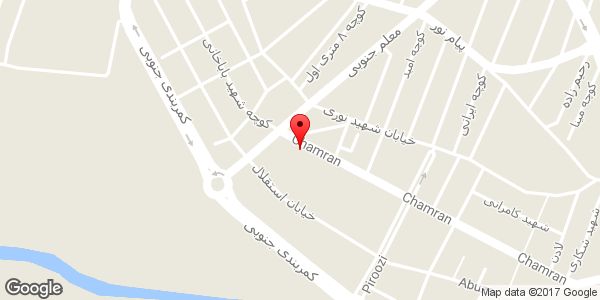 موقعیت فروشگاه لباس زنانه روی نقشه