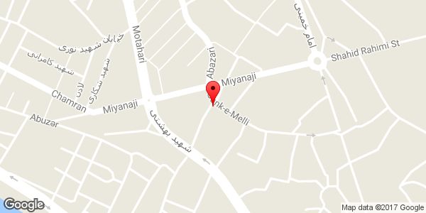 موقعیت فروشگاه تاسیساتی آقامحمدی روی نقشه