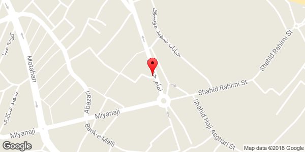 موقعیت دستگاه خودپرداز بانک ملت روی نقشه