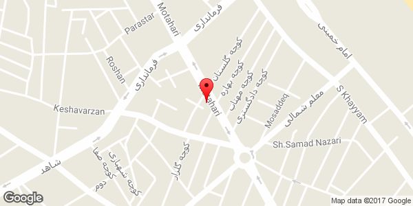 موقعیت پوشاک دنیز روی نقشه