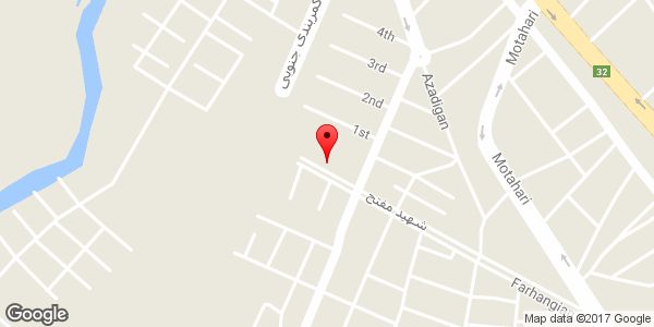 موقعیت دبستان پسرانه فرهنگ 1 - دوره اول و دوم روی نقشه