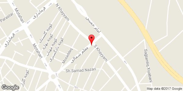 موقعیت فروشگاه موبایل O2 روی نقشه