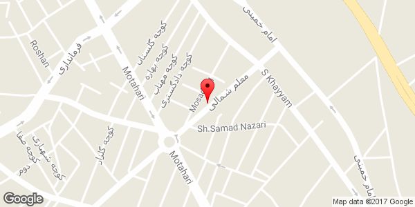 موقعیت مرکز لوازم فانتزی و کادویی پالیک روی نقشه