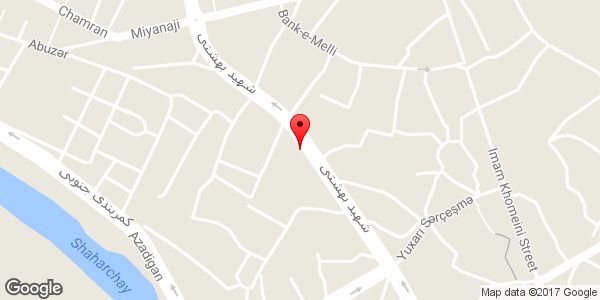 موقعیت بیمه ایران نمایندگی طهماسبی روی نقشه