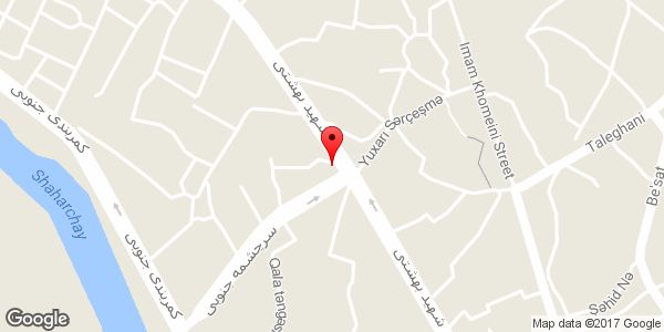 موقعیت اغذیه من و تو روی نقشه