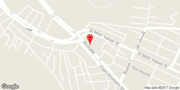 موقعیت لوازم یدکی علیجانی روی نقشه