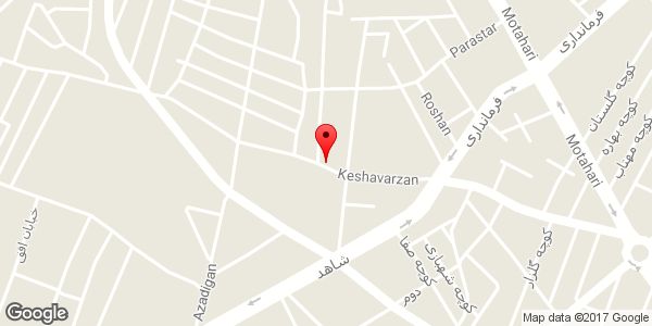 موقعیت سوپر مارکت عبدی روی نقشه