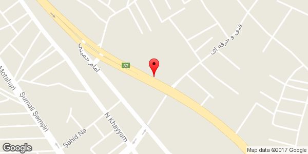 موقعیت مرکز خرید و فروش برنج ممان و میانه روی نقشه