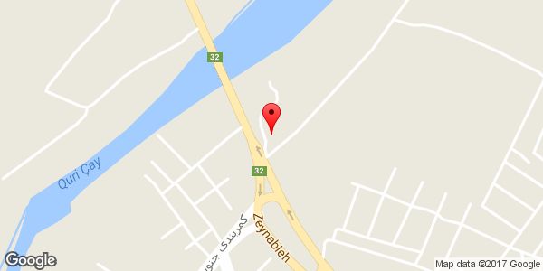 موقعیت تعمیرگاه روی نقشه