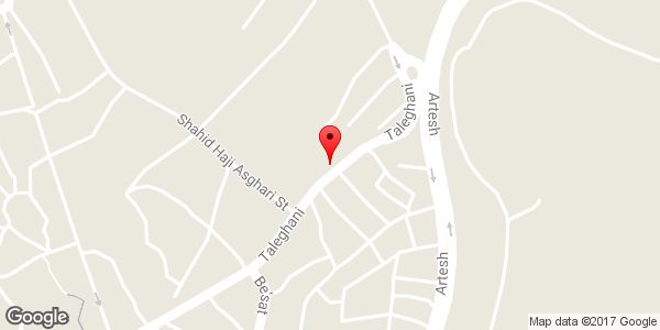 موقعیت سوپر مارکت روی نقشه