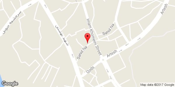 موقعیت الکتریکی بیگلری روی نقشه