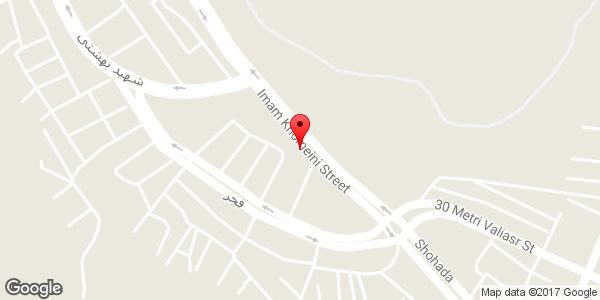 موقعیت حوزه علمیه خواهران شهدای زینبیه شهرستان میانه روی نقشه