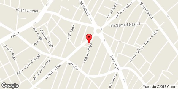 موقعیت مهدکودک و پیش دبستانی سما روی نقشه