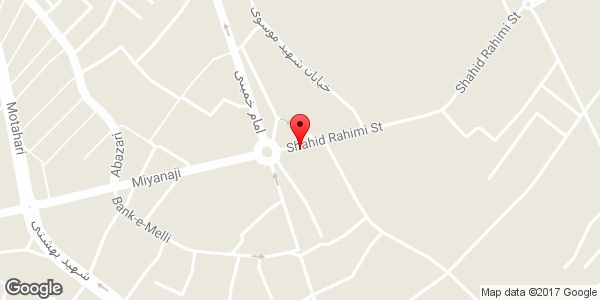 موقعیت سوپر مارکت روی نقشه