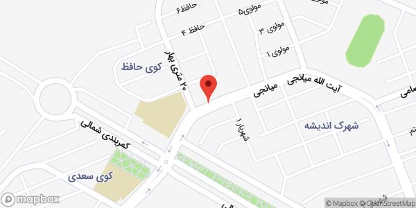 موقعیت شیر هیدرانت ۳-۷-۱ روی نقشه