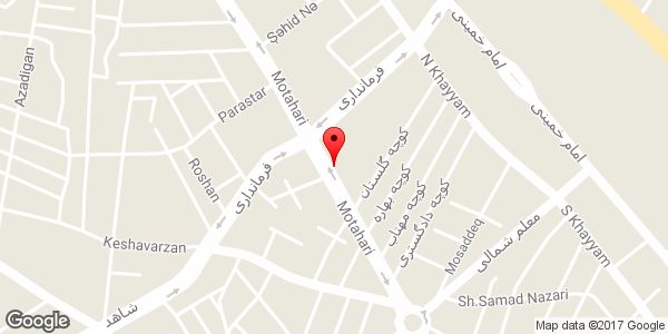 موقعیت جشنوراه فیلم روی نقشه