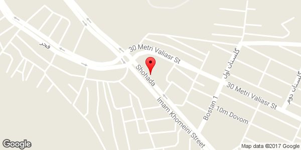 موقعیت تعمیرگاه مکانیکی علی روی نقشه