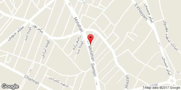 موقعیت کاغذ دیواری پارک روی نقشه