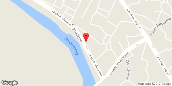 موقعیت آژانس مینی بوس آذر پیما روی نقشه