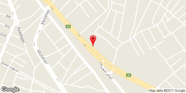 موقعیت مصالح ساختمانی قافلان (امیری مقدم) روی نقشه