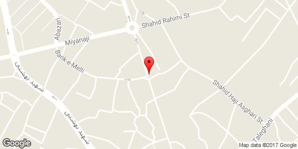 موقعیت مرغ و ماهی فروشی ابراهیمی روی نقشه