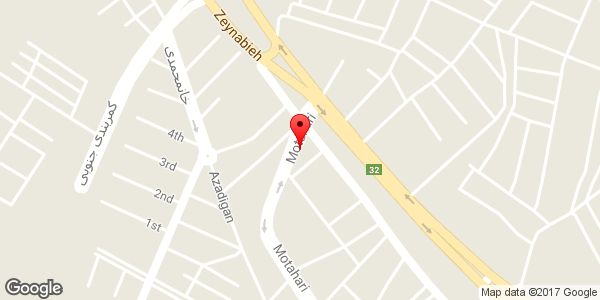 موقعیت نانوایی بربری روی نقشه