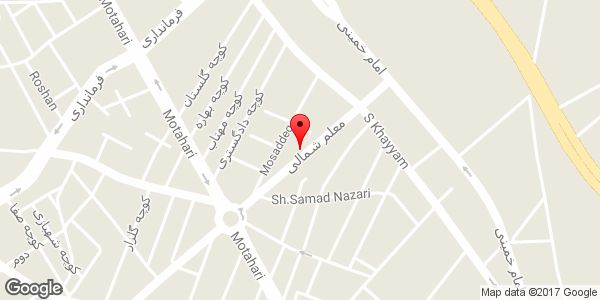 موقعیت موبایل آریاتل روی نقشه