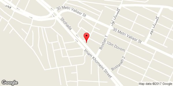 موقعیت کمک فنر و جلوبندی سازی اسماعیل روی نقشه