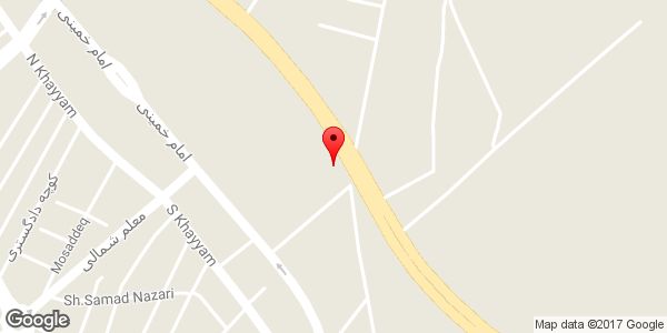 موقعیت تعویض روغنی و لاستیک فروشی شاهین روی نقشه