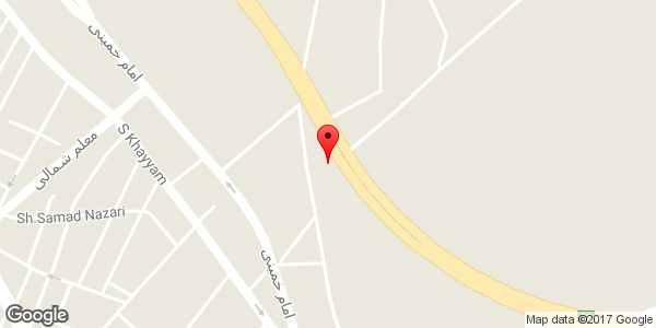 موقعیت ابزار صنعتی مرکزی روی نقشه