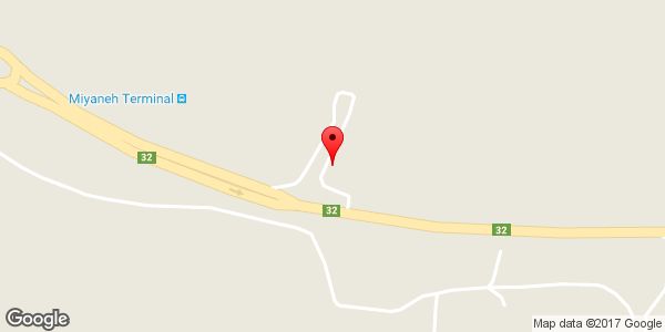 موقعیت باسکول ۶۰ تنی هندلان روی نقشه