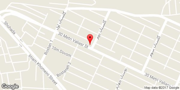 موقعیت خیاطی شلوار روی نقشه