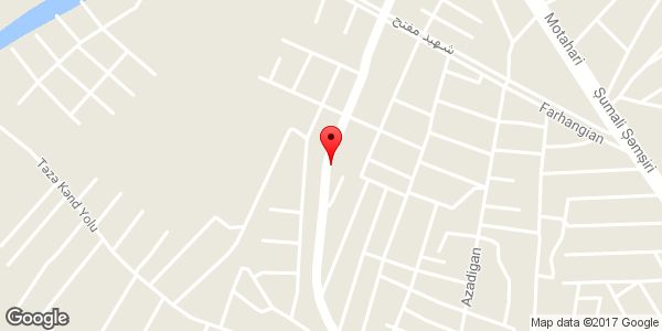 موقعیت سوپر مارکت پارس روی نقشه