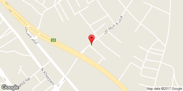 موقعیت صنایع چوبی و MDF امید روی نقشه