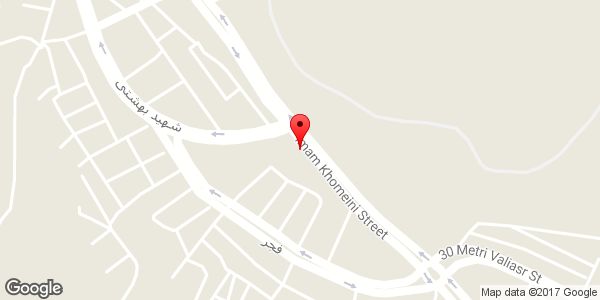 موقعیت کاشی و سرامیک خیام میبد روی نقشه