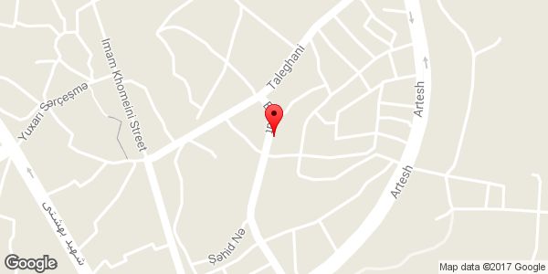 موقعیت سالن زیبایی عروس پرنس روی نقشه