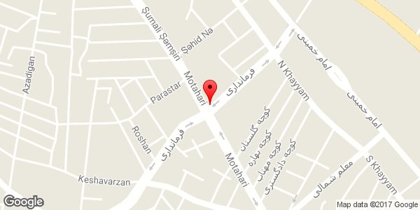 موقعیت سبزیجات پاک روی نقشه