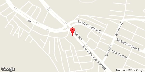 موقعیت تعمیرگاه مکانیکی وحید روی نقشه