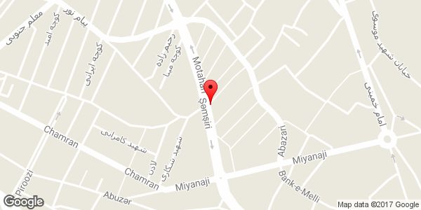 موقعیت بیمه ایران نمایندگی کمالی آریا روی نقشه