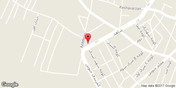 موقعیت تاکسی همراه روی نقشه