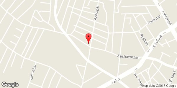 موقعیت خشکه پزی روی نقشه